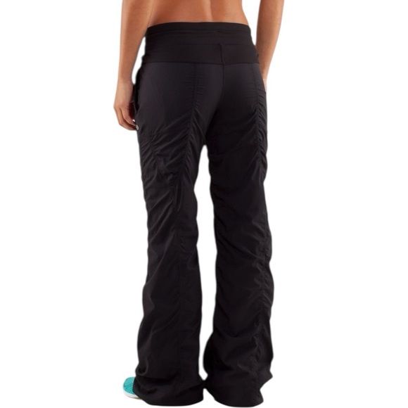LULULEMON Dance Studio Joggers Size 8 Black Athletic Yoga Dance Pants - Picture 10 of 13